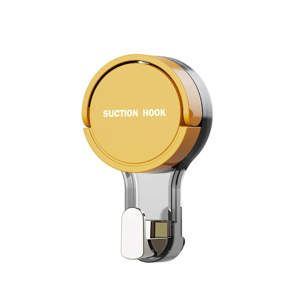 Strong Suction Cup Traceless No-Drill Adhesive Hook for Bathroom, Kitchen, Door, Toilet