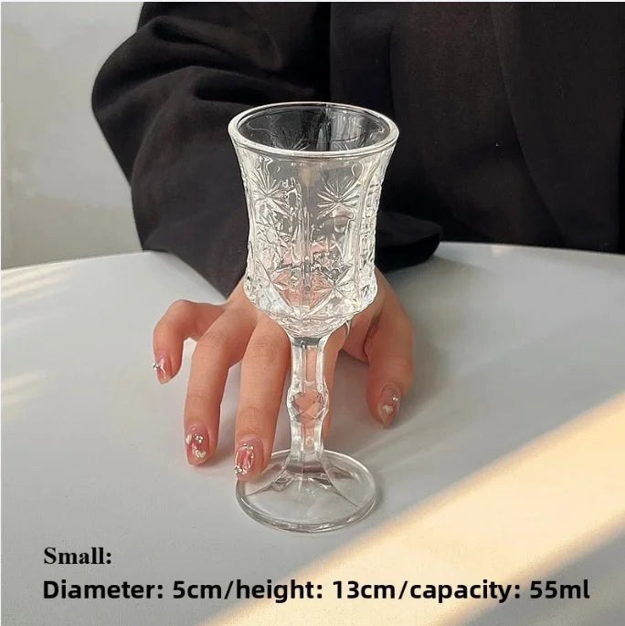 Handmade Lead-Free Crystal Wine Decanter 1.5 L (1500 ml / 50.7 fl oz) U-Shaped Carafe with Pourer Aerator for Home Bar