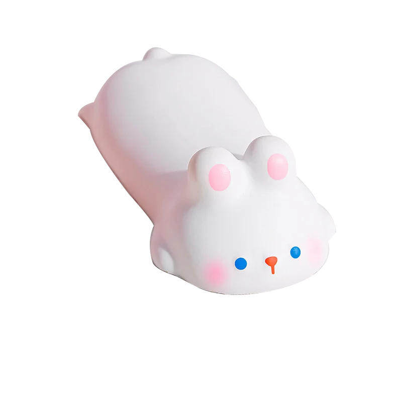 Cute Animal Wrist Rest Mouse Pad - Ergonomic Arm Support for Computer & Laptop Desk (Cat, Dog, Duck, Panda)