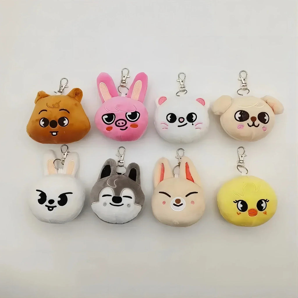 Kawaii 23 cm (9.1 in) Plush Stuffed Animal, Cute Cartoon Companion Toy & Room Decor Gift