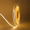5V COB LED Strip Light with 3xAA Battery Box, 8mm 320 LEDs/m, 0.5–5m, Warm/Natural/Cool White, Adhesive Backing