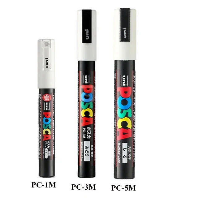 Permanent Acrylic Paint Marker Set – Quick-Dry Opaque Paint Pens for Graffiti, Crafts & Illustration
