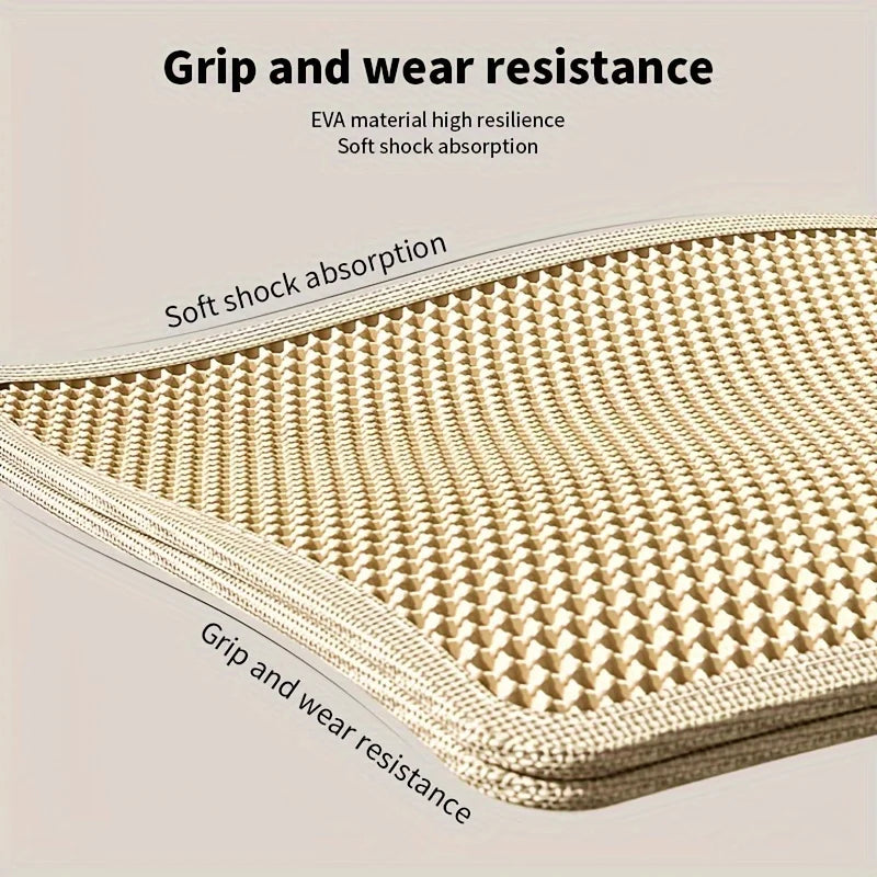 Large Cat Litter Mat – Honeycomb Double-Layer Waterproof EVA Mat for Litter Scatter Control & Easy Cleaning