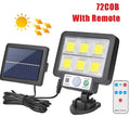 Solar LED Split Wall Light with Motion Sensor, 3 Modes Waterproof Outdoor Security and Garden Lamp