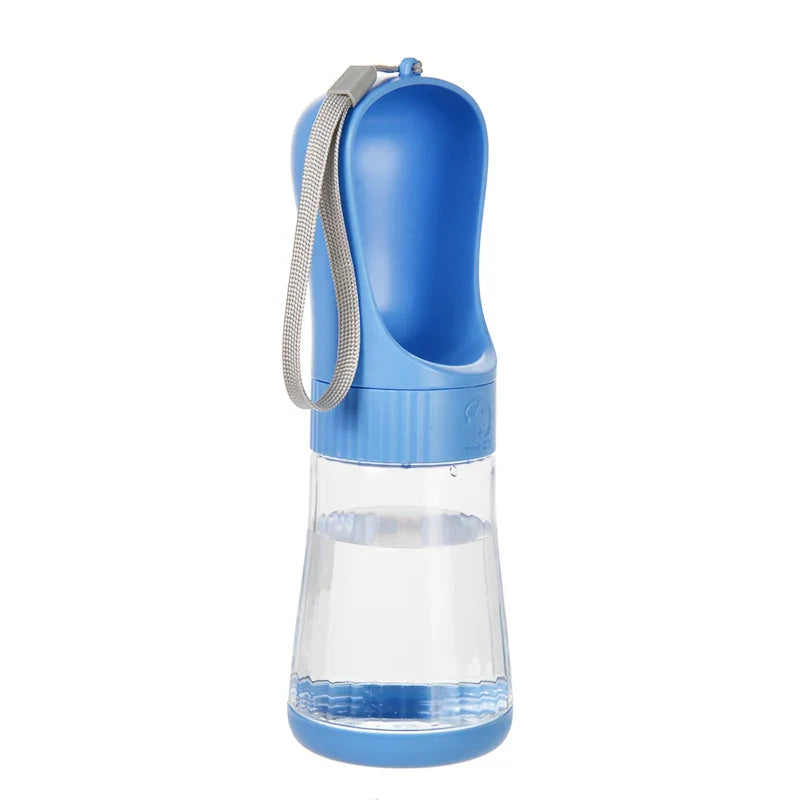 Portable 2-in-1 Dog Water Bottle with Food Container – Travel Pet Water Dispenser for Small to Large Dogs & Cats