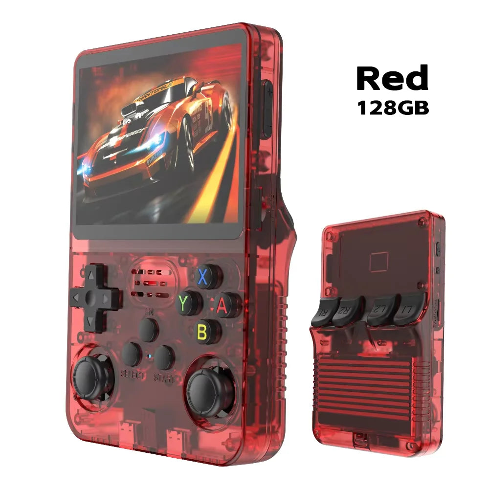 Retro Handheld Game Console 3.5-Inch (8.9 cm) IPS 640x480 — 3200mAh Portable Pocket Gamer with Dual Joysticks, Bluetooth & USB-C, 15,000+ Classic Games