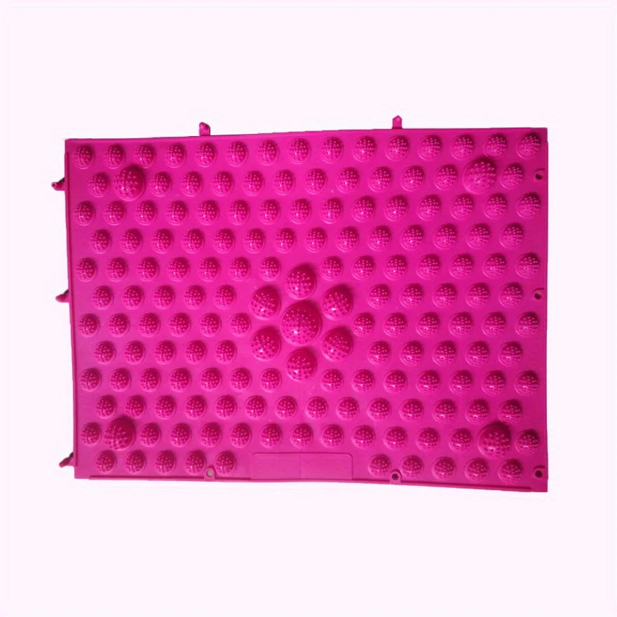Acupressure Foot Massage Mat – Reflexology Walking Pad Toe Board, Non-Slip TPE Yoga & Bathroom Cushion