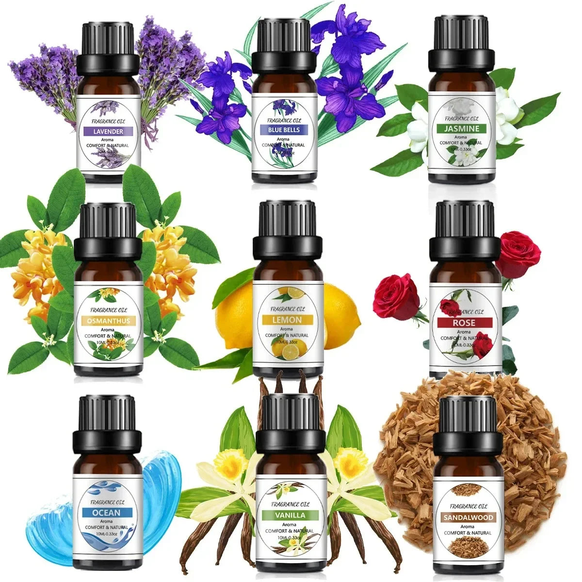 Mango Pineapple Fragrance Oil 10ml (0.34 fl oz) Natural Fruit Scent for Diffusers, Candles & Soap Making
