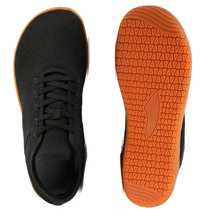 Men's Breathable Cotton Lace-Up Casual Shoes Lightweight EVA Sole Spring/Autumn