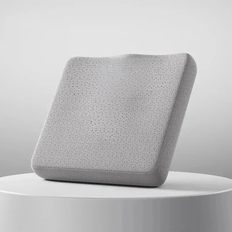 Ergonomic Memory Foam Seat Cushion for Office Chair - Hemorrhoid Relief & Long-Sitting Comfort