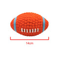 Natural Latex Squeaky Dog Ball – Durable Anti-Bite Interactive Chew Toy for Small to Large Dogs (Chihuahua to Golden Retriever)