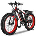 Adult Electric Fat Tire Bike 26-inch (66 cm), 1000W Motor (up to 1500W peak), 34 MPH (55 km/h), 60‑Mile Range, 4.0-inch Tires