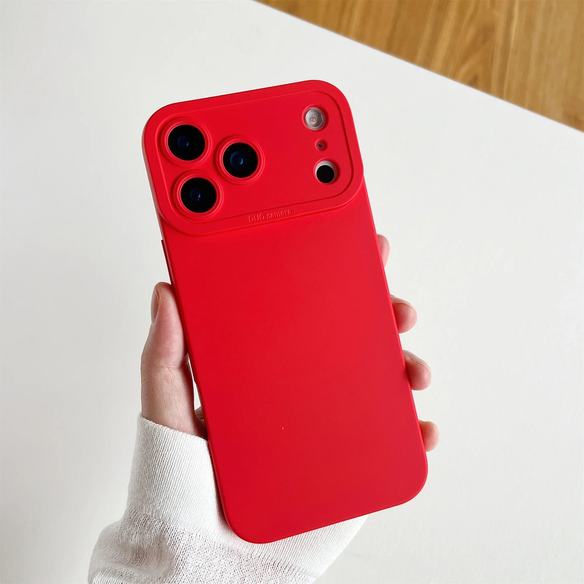 For iPhone 17 16 Pro Max iPhone 17 Air iPhone 16 Plus Case funda Shockproof Cover Promotion TPU Soft Luxtury Silicone Phone Case