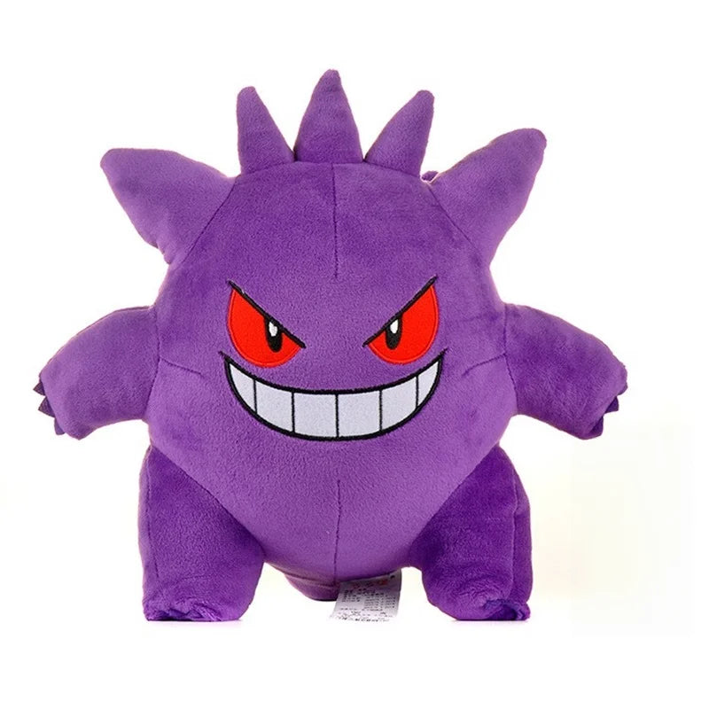 Gengar Pikachu Charizard Piplup Kawaii Plush Toy Soft Stuffed Animal for Kids Gift 6–12 in (15–30 cm)