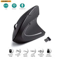 Vertical Ergonomic Wireless Mouse 2.4GHz Optical | 3 DPI 800/1200/1600, 6-Button USB Nano Receiver for Laptop & PC