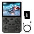 Retro Handheld Emulator Console, 16,000+ Classic Games, 3.5" IPS 500 nit (640x480), RK3326 CPU, 3500mAh, Type-C, 64GB
