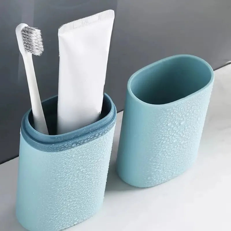 Portable Travel Toothbrush Case - Compact Hygienic Toothbrush Holder & Storage Box 7.8 x 2.8 in (19.8 x 7.2 cm)