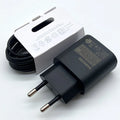 25W Super Fast USB-C Charger Adapter with 100cm (39.4 in) USB-C Cable — USB-PD & Adaptive Fast Charge, EU Plug