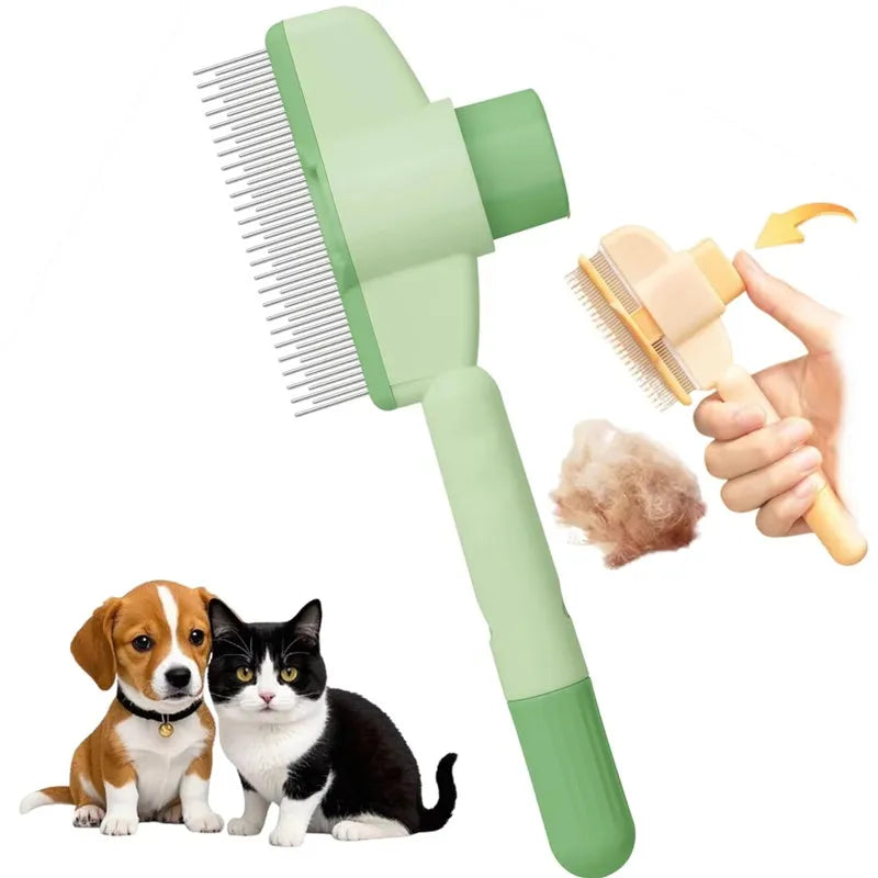 Cat Grooming Massage & Detangling Brush – Hair Removal Comb for Cats & Kittens, 20 x 8 cm (7.9 x 3.1 in)