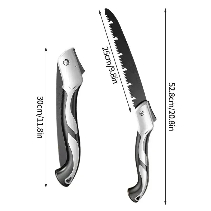 Folding Hand Saw Portable Multifunctional Garden Pruning & Woodworking Saw