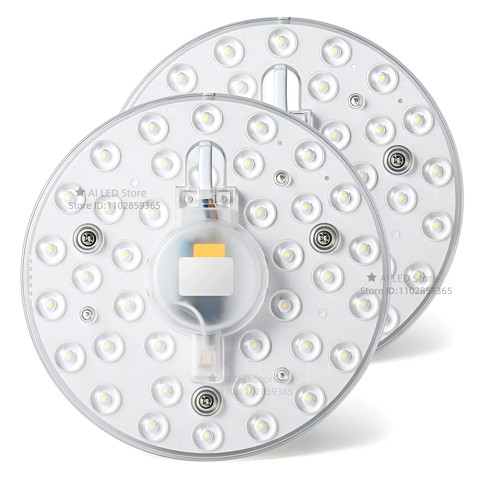 Round LED Panel Ceiling Light 12W–60W AC 220–240V Circular Flush Mount Lamp