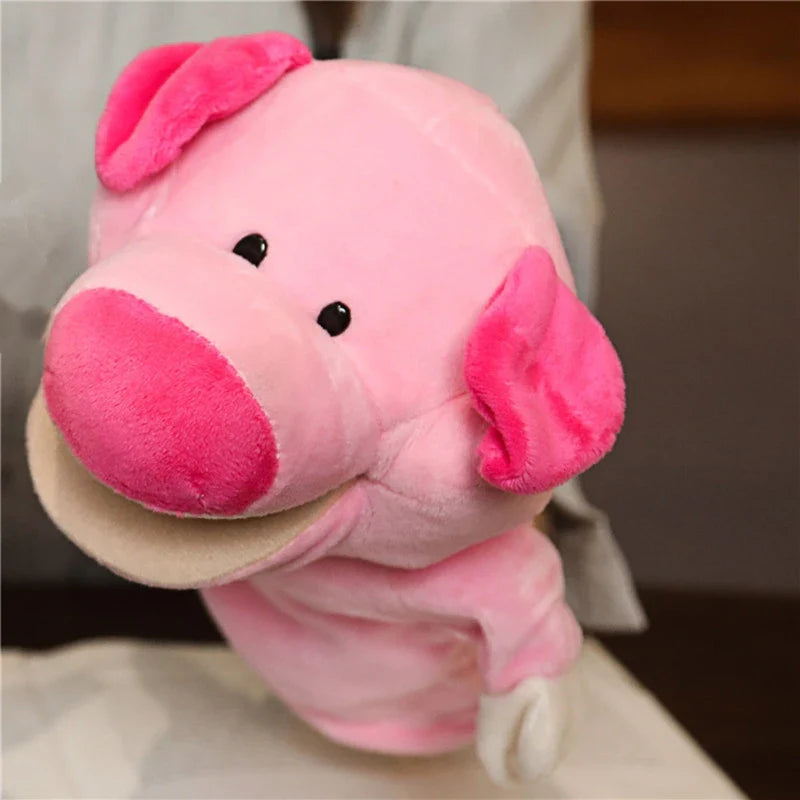 Cartoon Hand & Finger Plush Puppets — Soft Hand Puppet for Kids Party Favors & Family Fun