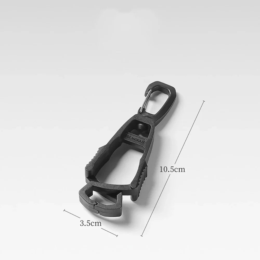 Rotating Multi-Purpose Glove Clip Holder Anti-Drop Work Glove Hanger Clamp for Camping and Tools