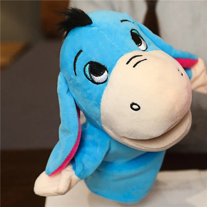 Cartoon Hand & Finger Plush Puppets — Soft Hand Puppet for Kids Party Favors & Family Fun