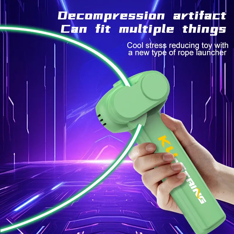 Luminous LED Jump Rope for Kids, Glowing Outdoor Toy, Party & Birthday Gift, Travel Parent-Child Game