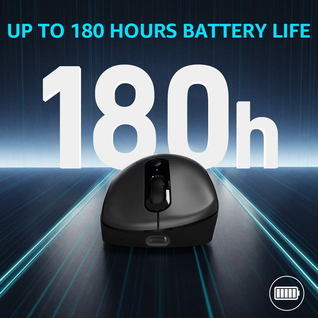 Wireless Gaming Mouse 59g (2.08 oz) Ultra-Light 8KHz (8000Hz) Polling 26,000 DPI 9 Programmable Buttons Ultimate Optical Sensor