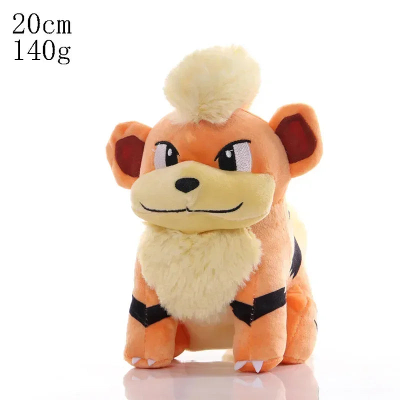 Cute Pikachu Pichu Charmander Bulbasaur Squirtle Psyduck Eevee Plush Soft Stuffed Doll 6-12 in (15-30 cm)