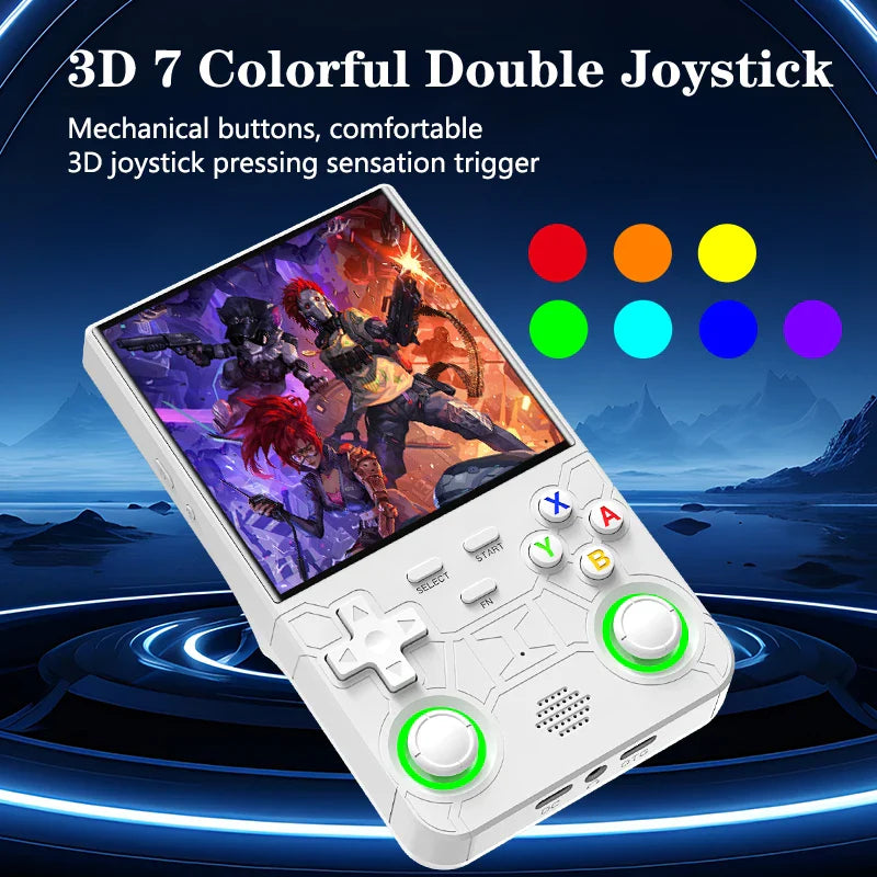 4.0-Inch Retro Handheld Game Console (10.16 cm) – Open-Source Linux Portable Player, 128GB, 15,000 Classic Games