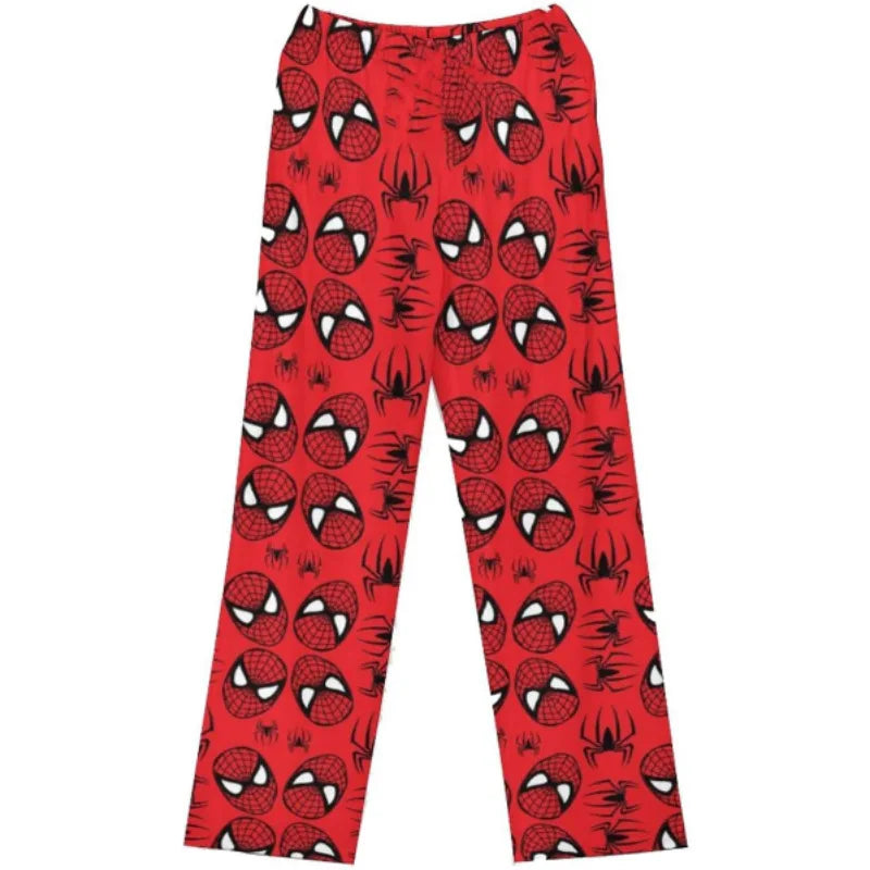 Hello Kitty Y2K Plush Pajama Pants, Winter Cozy Home Sleepwear for Couples