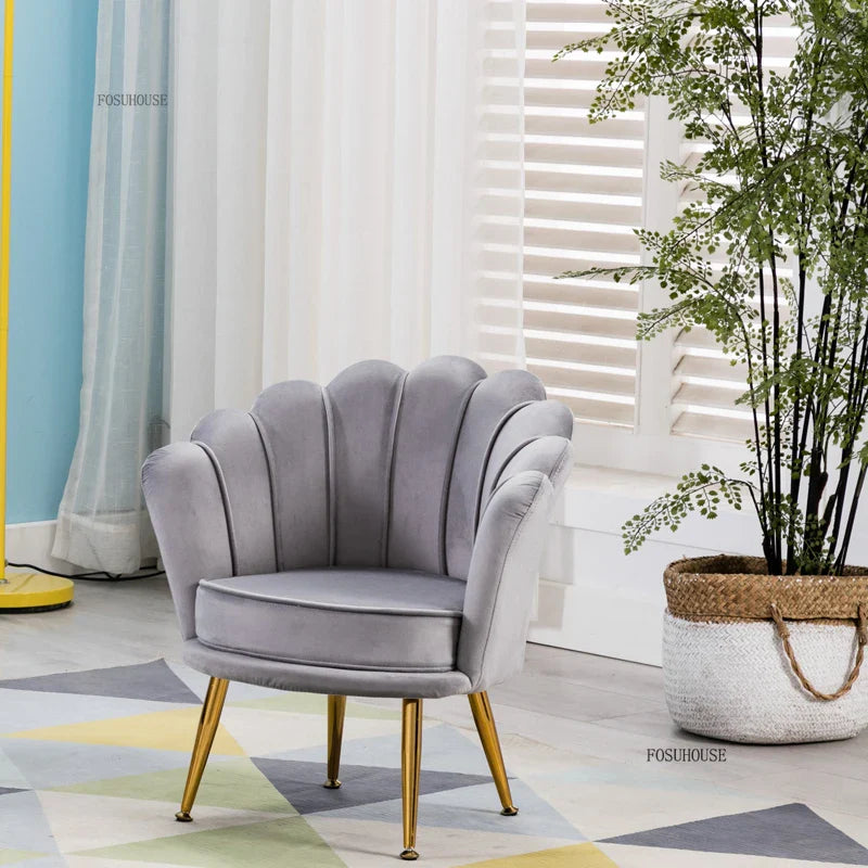 Kids Fabric Sofa Chair - Children's Reading Corner Armchair for Playroom & Living Room
