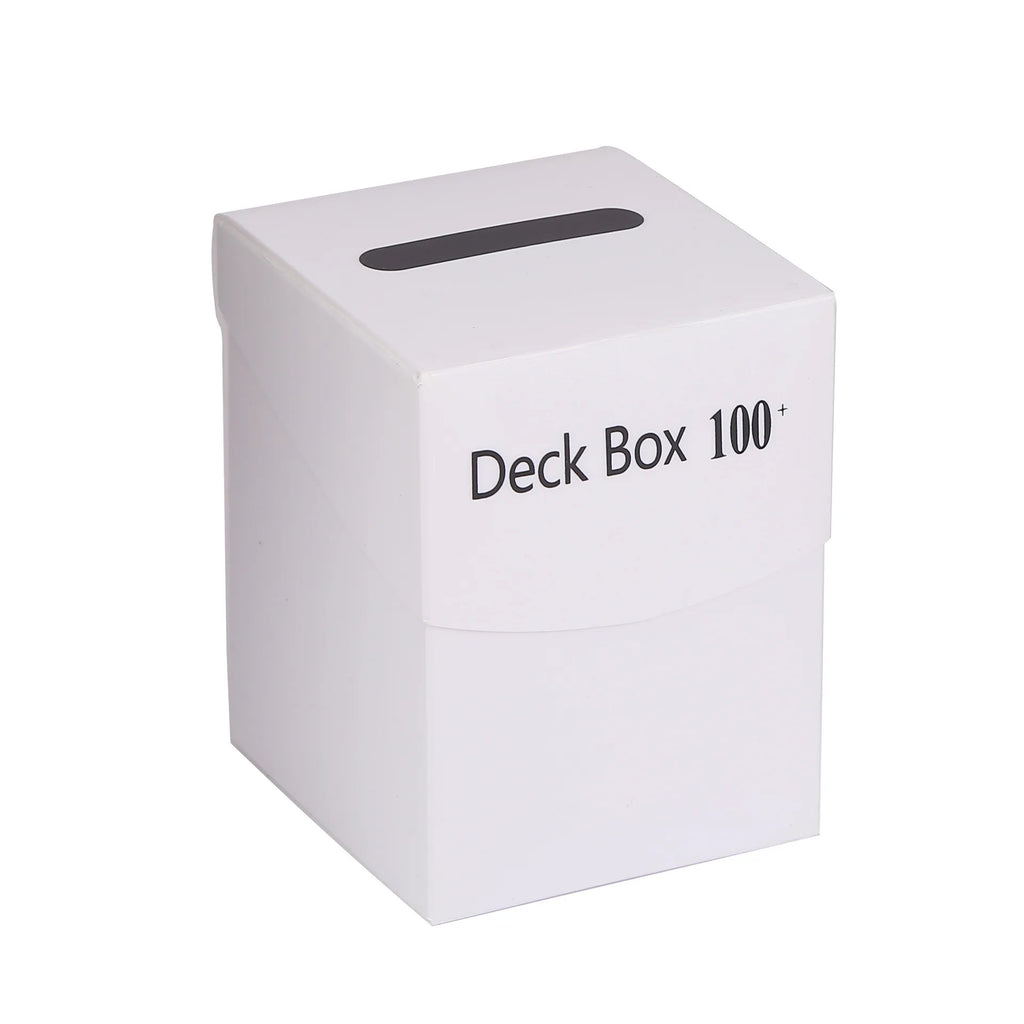 Deck Card Storage Box for 100+ Cards – Playing Card Carrying Case for Trading & Baseball Cards, Portable Deck Box for Games