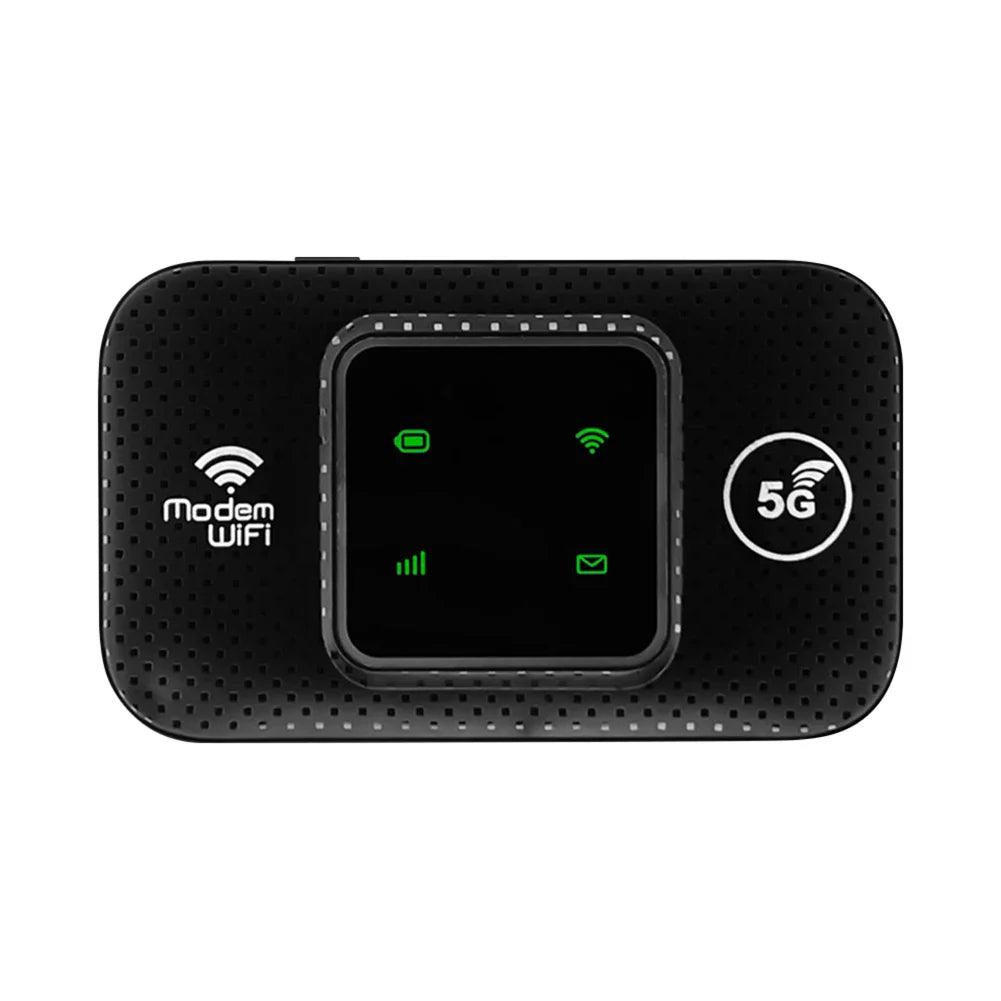 4G LTE Mobile WiFi Router 150Mbps Pocket Hotspot with SIM Slot 3650mAh Battery for Car & Travel