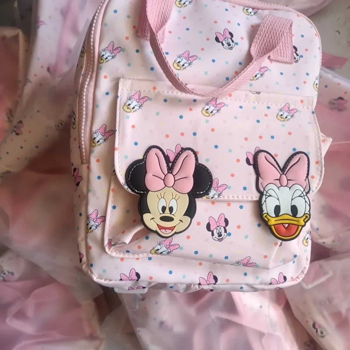 Kids Mini Plush Backpack Cute Cartoon Mouse School Bag for Girls & Boys Shoulder Bag Gift