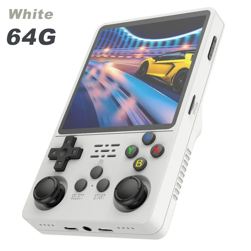 4.0-Inch IPS Retro Handheld Game Console — Linux 64-Bit, 64GB Built-In, TF Expandable to 256GB, Wi‑Fi, Type-C Portable Pocket Gaming