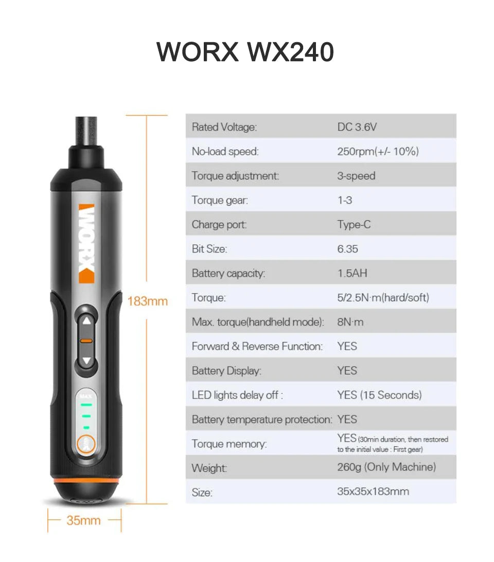 4V Mini Cordless Electric Screwdriver Set – USB Rechargeable, 30-Bit Precision Driver for DIY & Home Repairs