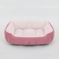 Plush Square Pet Bed for Dogs & Cats, Calming Kennel Sofa Cushion in Multiple Sizes (XS-XXL)