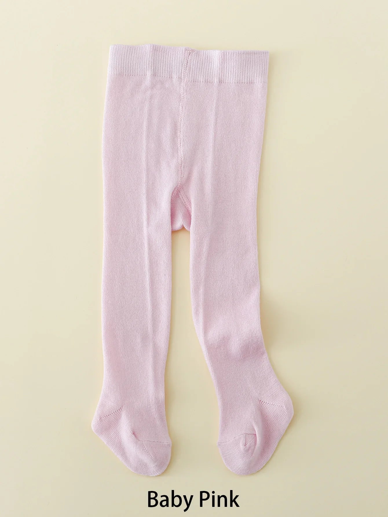 Baby & Toddler Tights Pantyhose - Newborn to 6Y Elastic Waist Solid Color