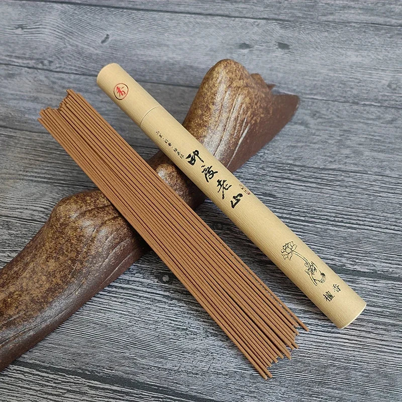 40-Pack Natural Sandalwood Incense Sticks — Lavender, Green Tea & Rose Aromas for Home, Meditation & Ceremony