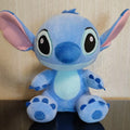 Stitch Plush Toy - Blue & Pink Stuffed Doll, 9.8 in (25 cm) Soft Plushie Gift for Kids