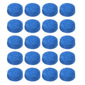 20-Pack Pool Cue Tips 10/12/13mm (0.39/0.47/0.51 in) Leather Snooker Replacement Tips for Billiards