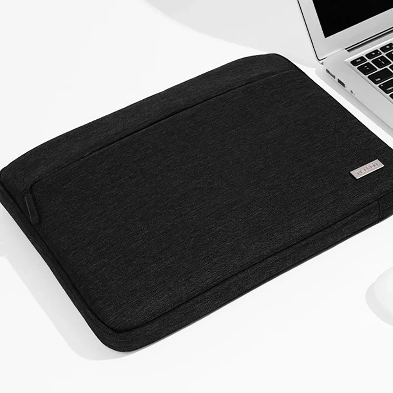 Multi-Pocket Shockproof Laptop Sleeve with Handle — Zipper Case for 13/14/15.6/16-Inch Laptops (33–41 cm)