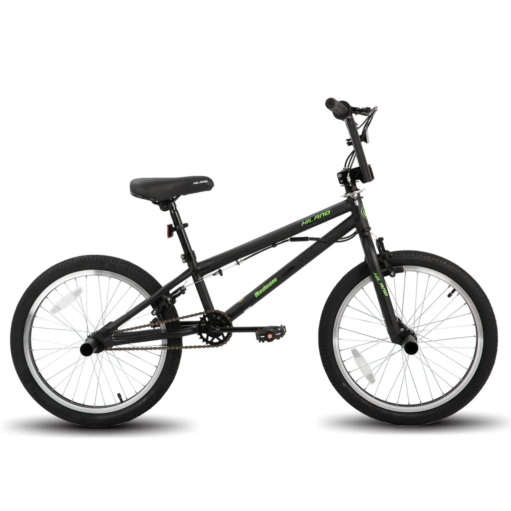 20-Inch (500 mm) Kids Freestyle BMX Bike with 360° Rotor & 4 Pegs — 19.75-inch Top Tube, Double U-Brakes