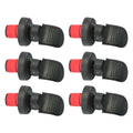 Wine Bottle Stopper Hand Press Seal - Rubber Cork Plug for Wine, Beer & Oil - Airtight Fresh-Keeping - Pack of 2/4/6