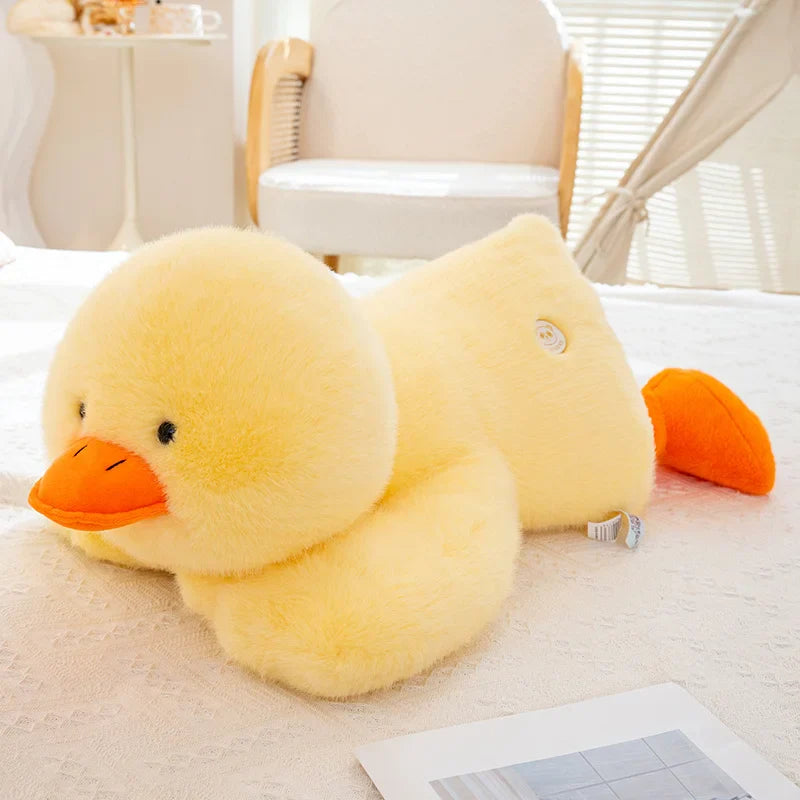 Long-Arm Weighted Plush Animal Pillow – Soft Fluffy Raccoon, Koala, Bear & Giraffe Cushion