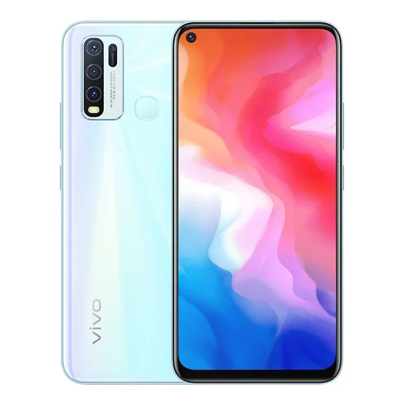 Refurbished Android Smartphone Snapdragon 665 Octa-Core 6.53" (16.6 cm) FHD+ 8GB RAM 128GB ROM 16MP Front + Quad Rear Cameras 5000mAh 18W Fast Charge Global Firmware