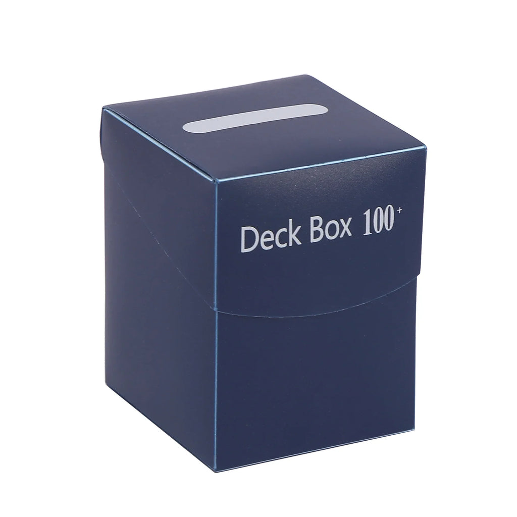 Deck Card Storage Box for 100+ Cards – Playing Card Carrying Case for Trading & Baseball Cards, Portable Deck Box for Games